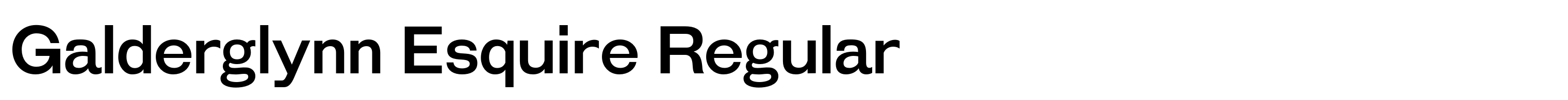 Galderglynn Esquire Regular